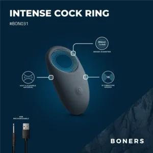 Boners Krachtige Vibrerende Cockring