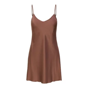 Lingadore Daily slipdress in cognac bruin
