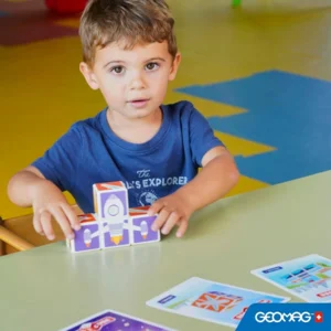 Geomag - Magicube - Magnetische blokken - Transport en kaarten - 7dlg.