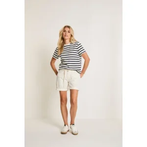 Para Mi Short: Bobby Short, Navy, L8, Casual Cotton ( PARA.408 )