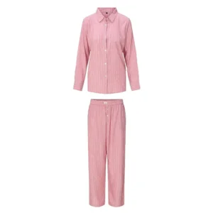 Lingadore Stripes pyjama in vieux roze