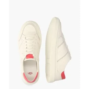 Ugg Alameda Off-White/Roze Damessneakers