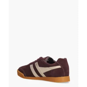 Gola Harrier Mirror Aubergine/Goud Damessneakers
